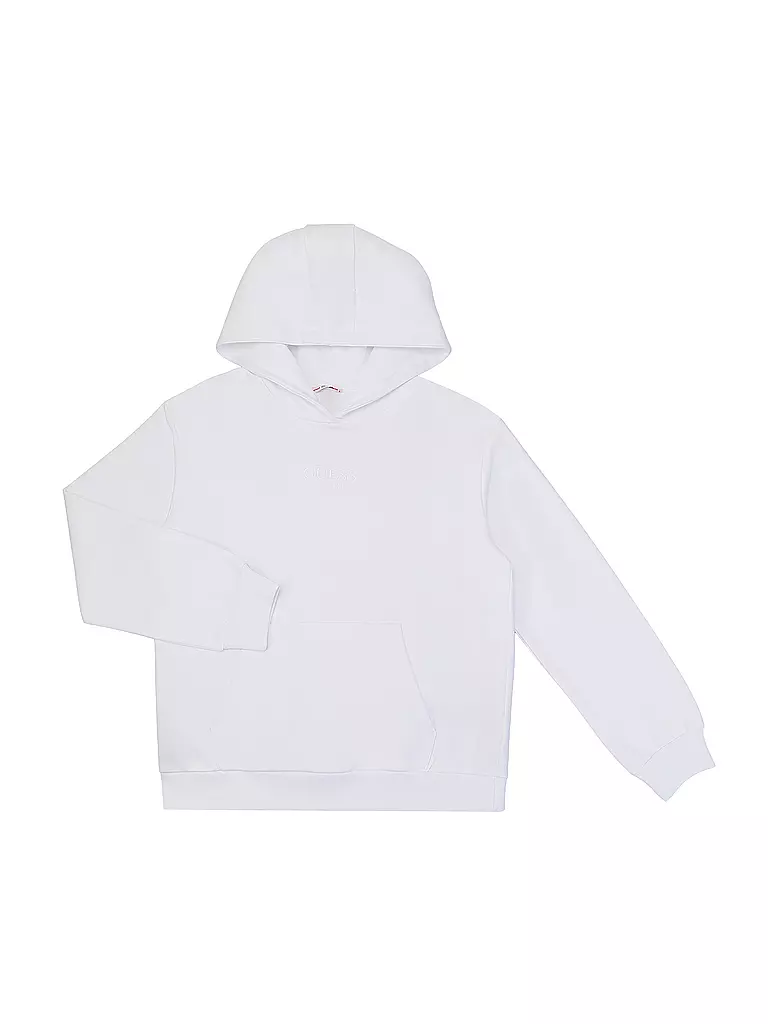 GUESS | Felpa con cappuccio da ragazza - Felpa | Bianco