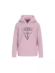 GUESS | Felpa con cappuccio da ragazza - Hoodie | Rosa
