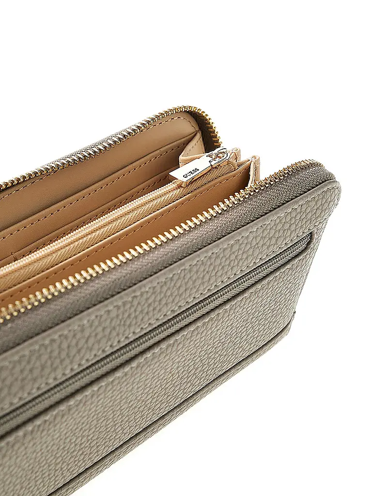 GUESS | Geldbörse BRENTON Large | Grigio