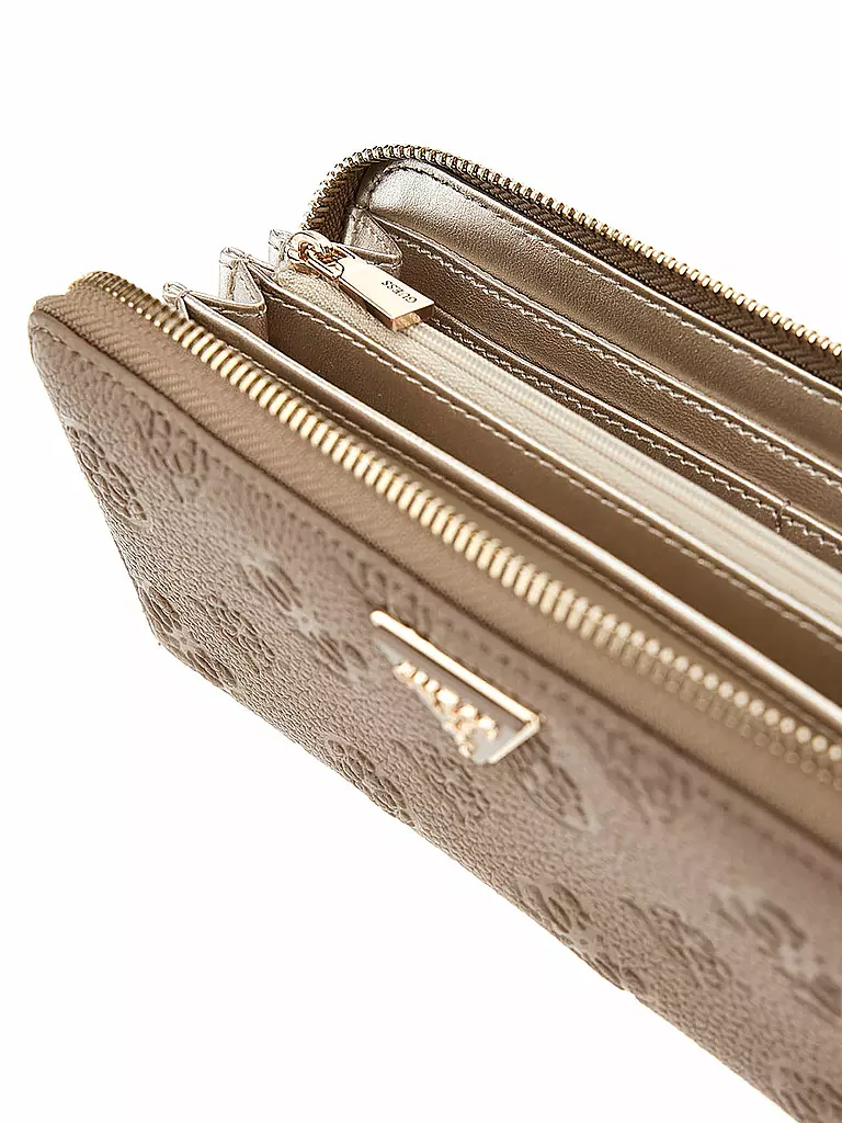 GUESS | Geldbörse CRESIDIA Large | Cammello