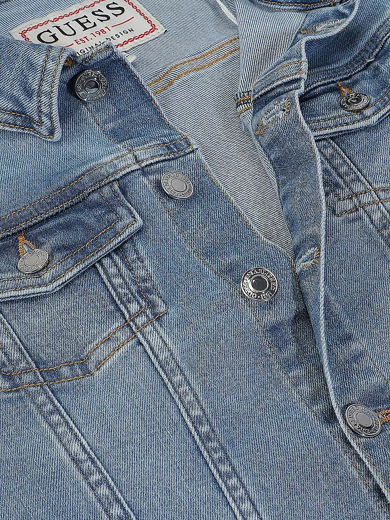 GUESS | Giacca di jeans da ragazza | Blu