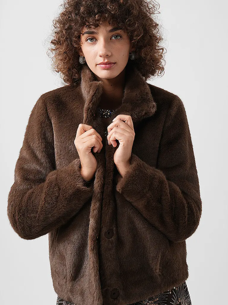 GUESS | Giacca effetto pelliccia LUNA | 