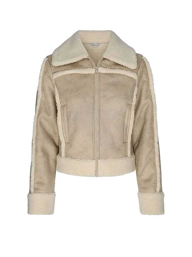 GUESS | Giacca effetto pelliccia | Crema