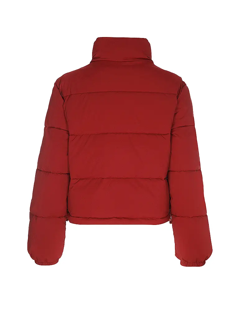 GUESS | Giacca imbottita cropped fit | Rosso scuro