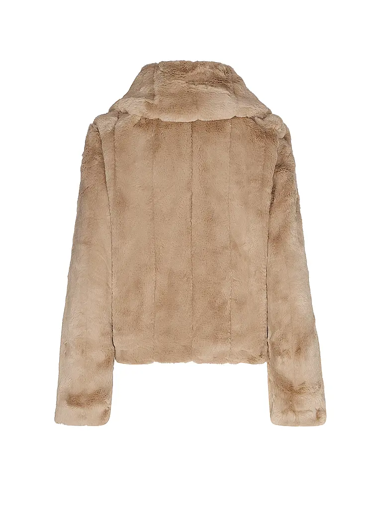 GUESS | Giacca in pelliccia sintetica SOPHY | Marrone