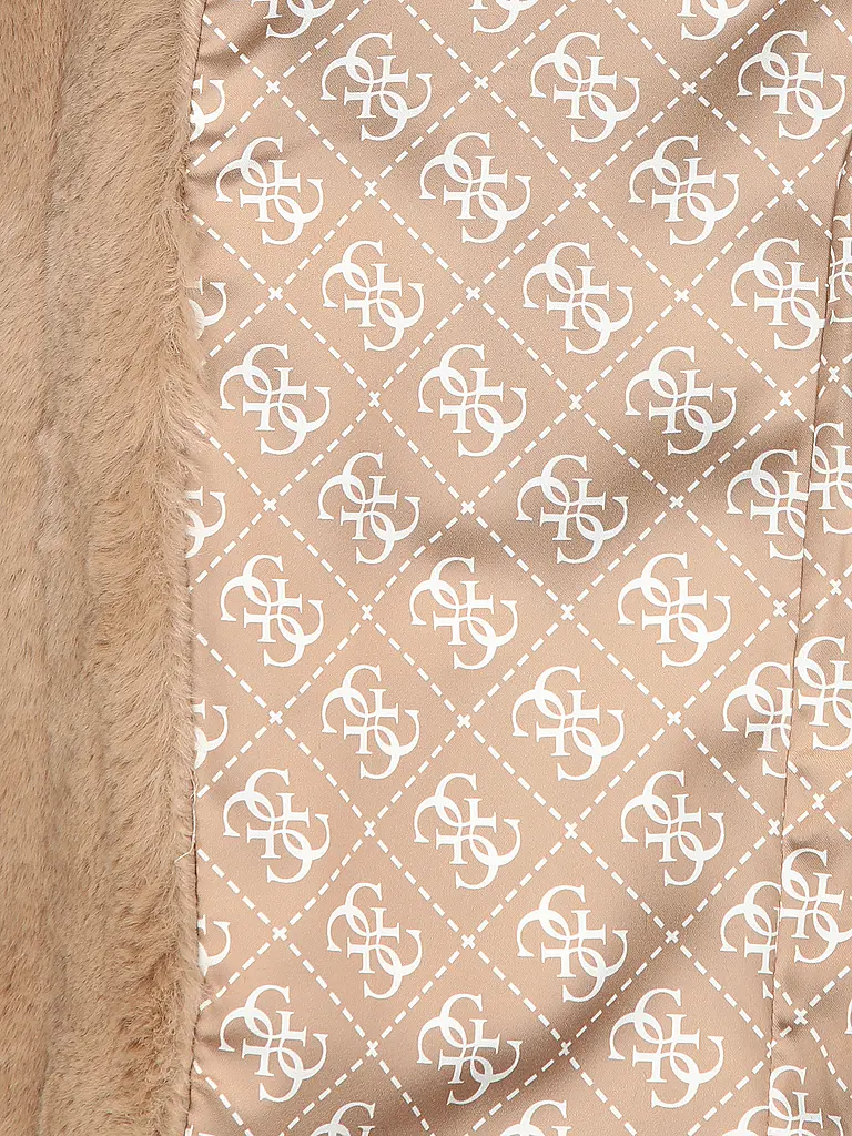 GUESS | Giacca in pelliccia sintetica SOPHY | Marrone