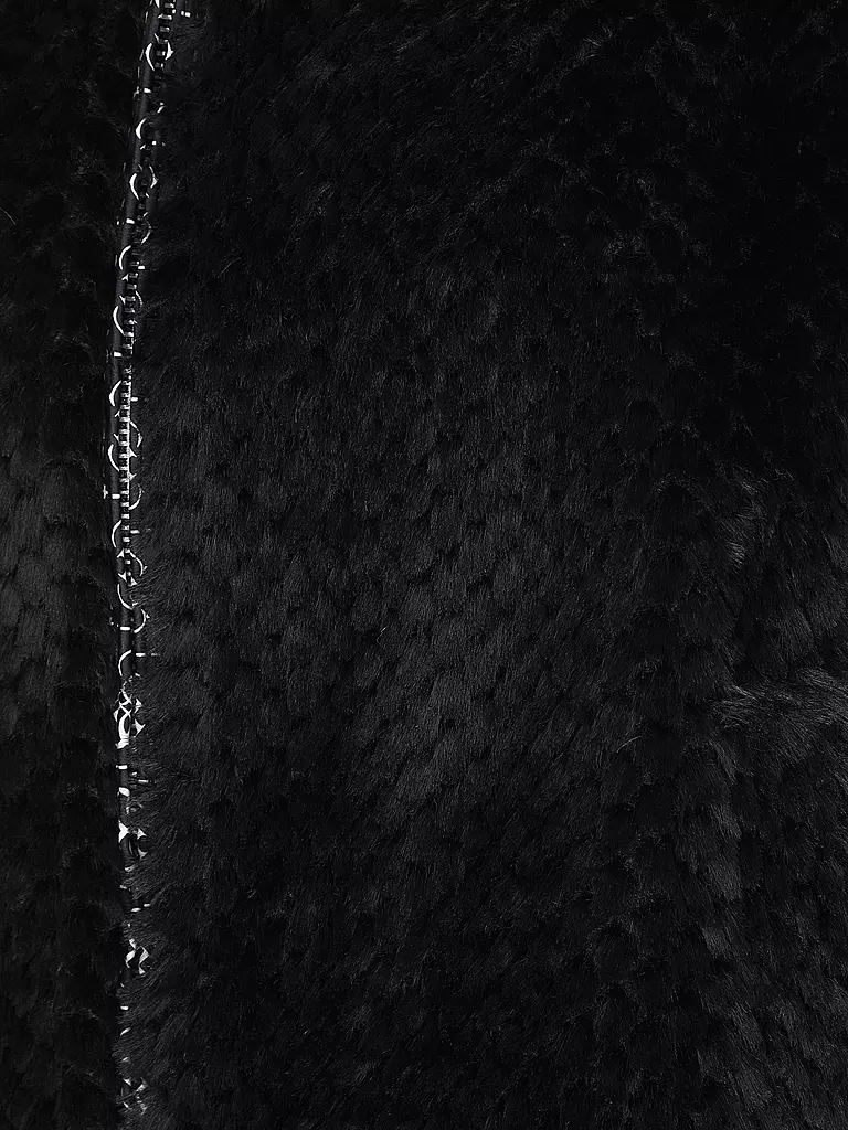 GUESS | Giacca in pelliccia sintetica | Nero