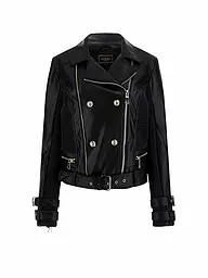 GUESS | Giacca in similpelle MYLA MOTO | Nero