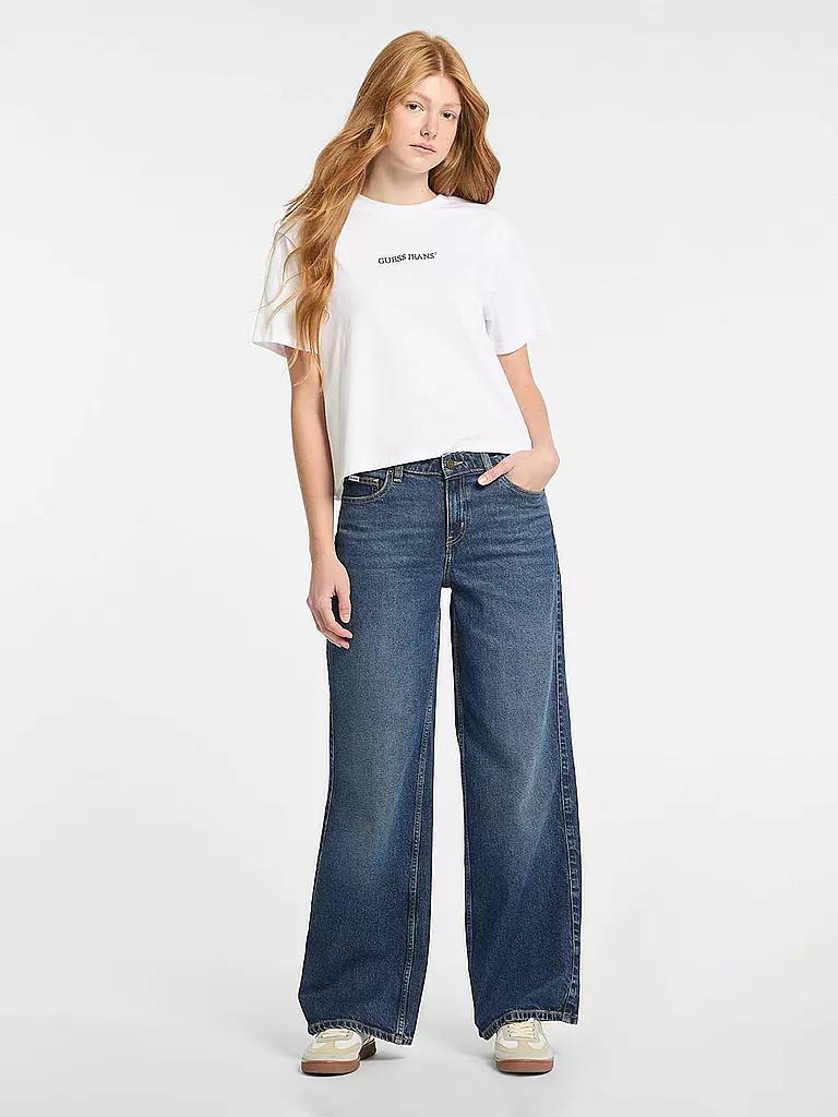 GUESS | Jeans a gamba larga | Blu scuro