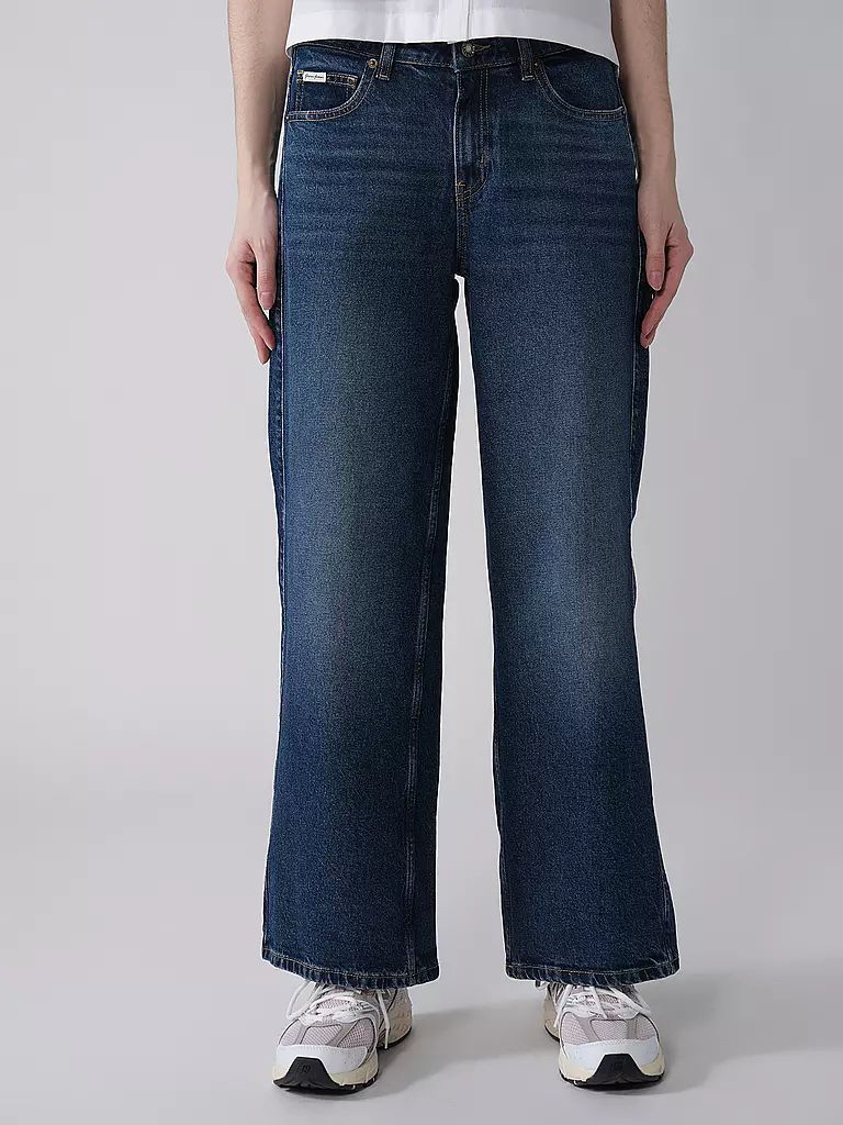 GUESS | Jeans a gamba larga | Blu scuro