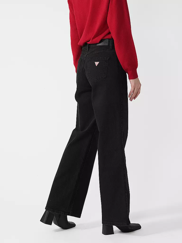 GUESS | Jeans a gamba larga | Nero