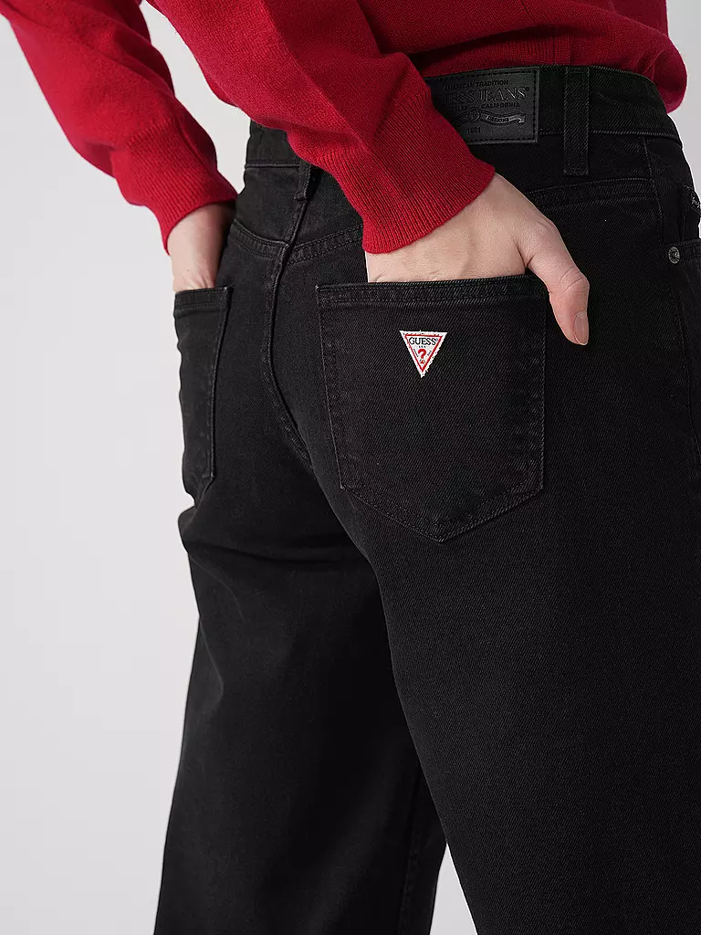 GUESS | Jeans a gamba larga | Nero