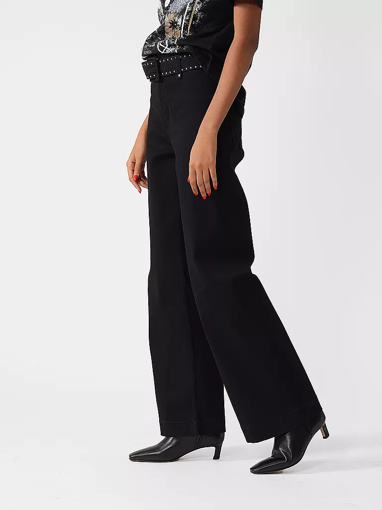 GUESS | Jeans Wide Leg DAKOTA  | Nero