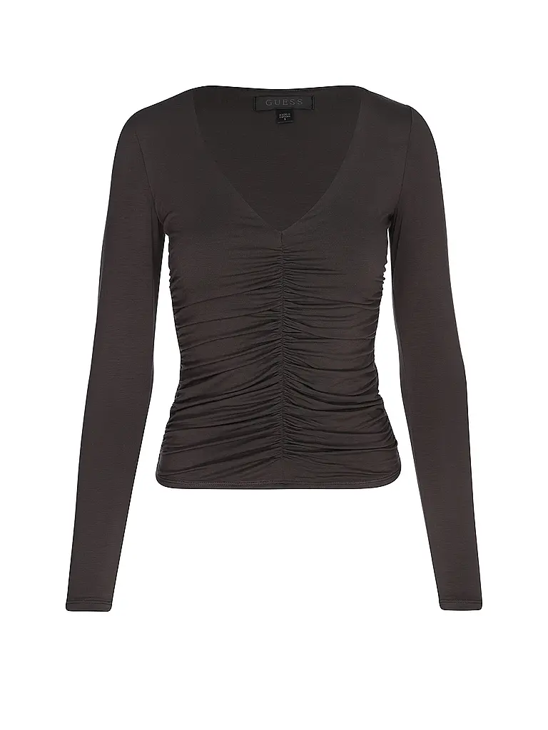 GUESS | Langarmshirt AYLEEN | Marrone