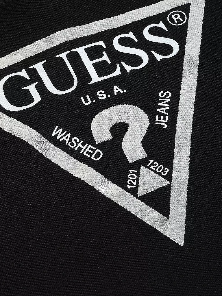 GUESS | Mädchen Kapuzensweater - Hoodie | Nero