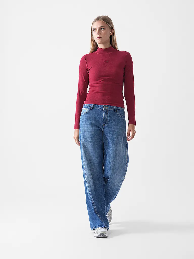 GUESS | Maglietta a maniche lunghe | Rosso scuro
