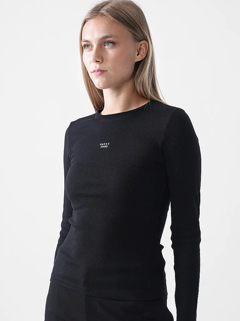 GUESS | Maglietta a maniche lunghe | Nero