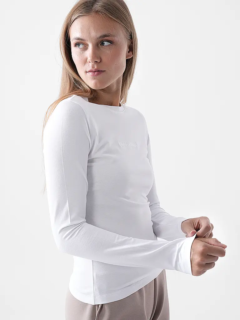 GUESS | Maglietta a maniche lunghe | Bianco