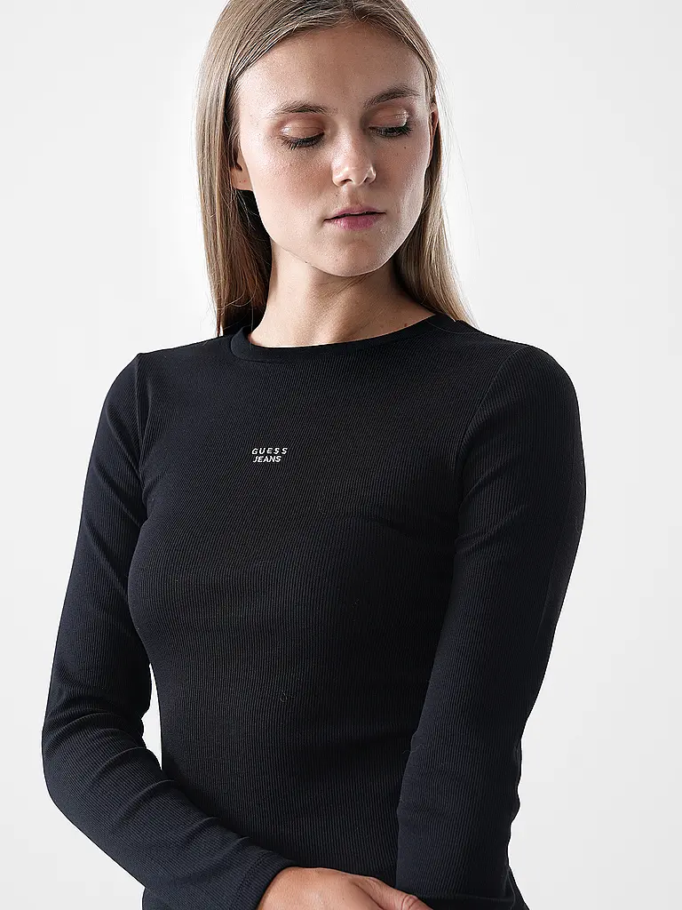 GUESS | Maglietta a maniche lunghe | Nero