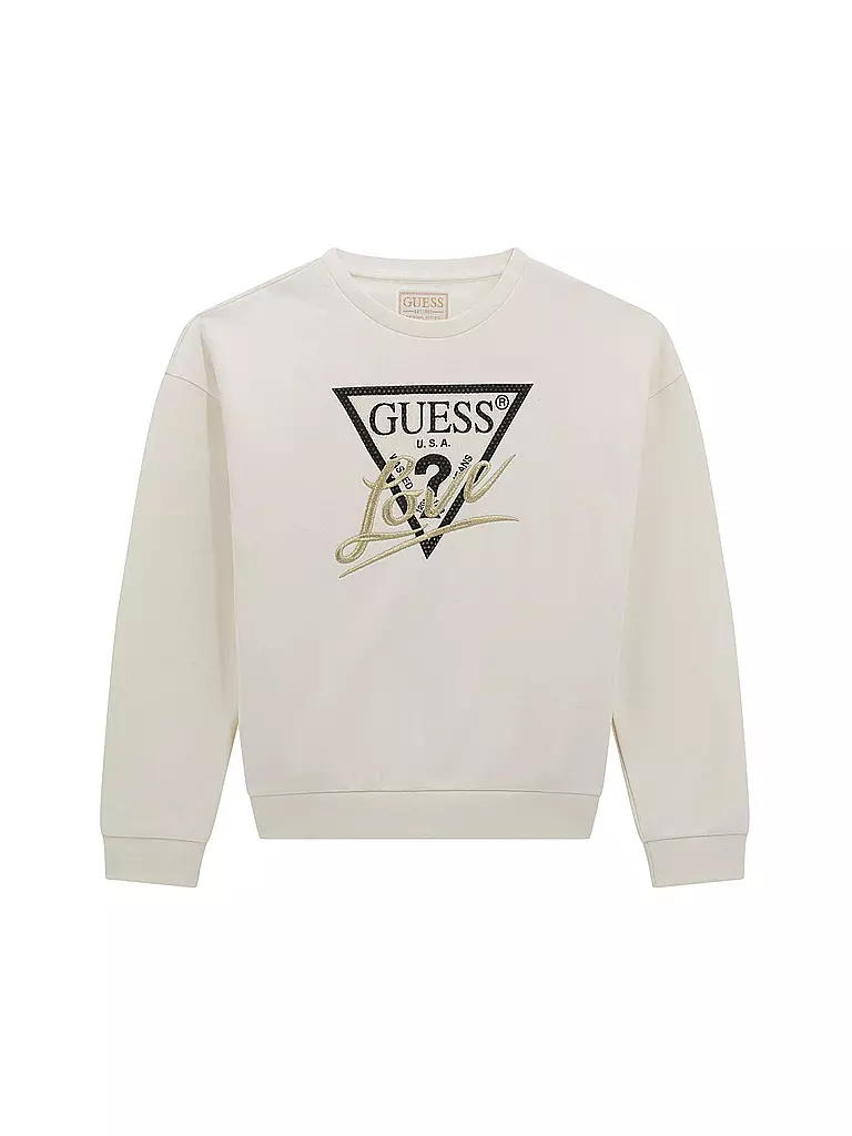 GUESS | Maglione da ragazza | Crema