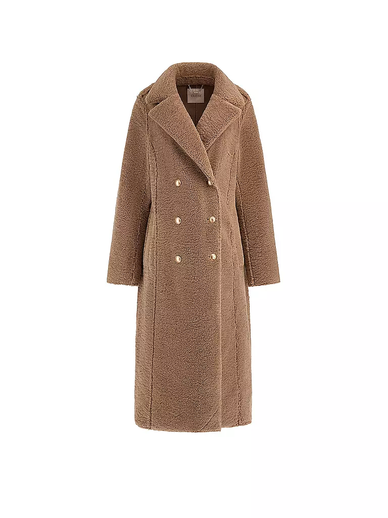 GUESS | Mantel in Felloptik LAILA | Marrone