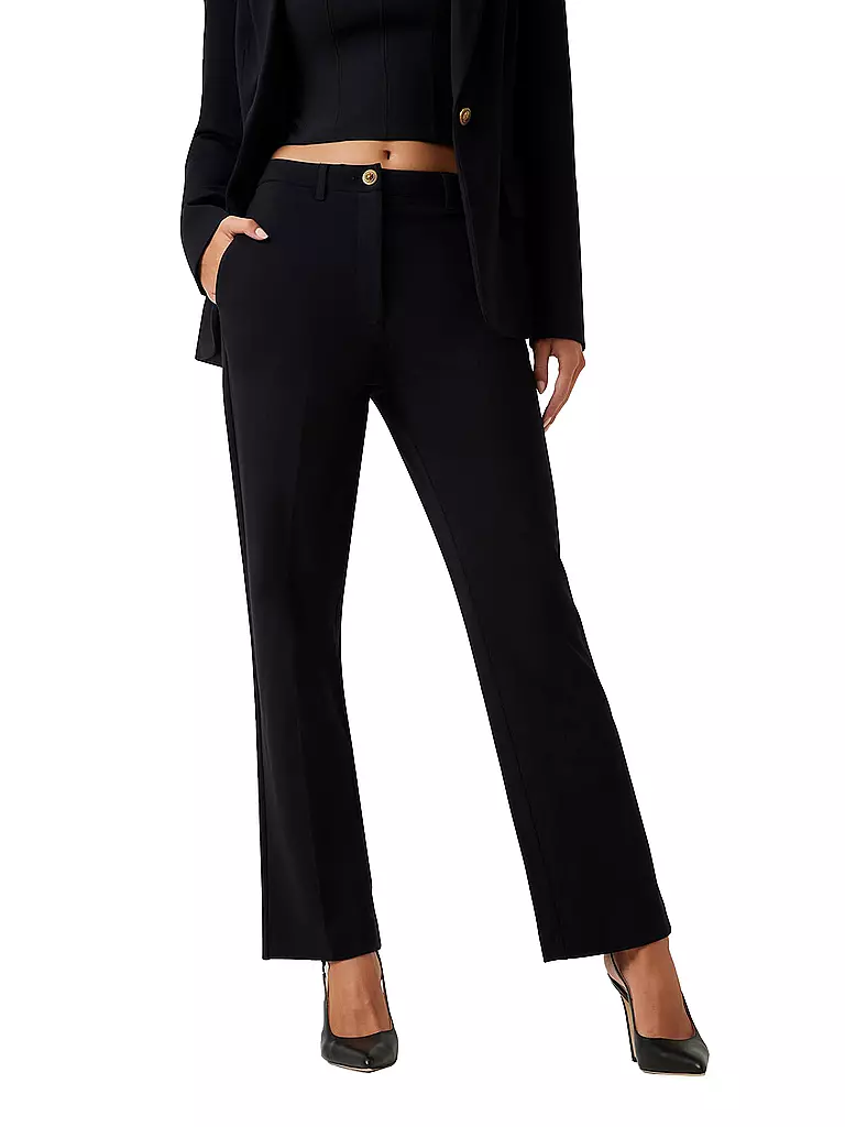 GUESS | Pantaloni business NEW ZOE | Nero