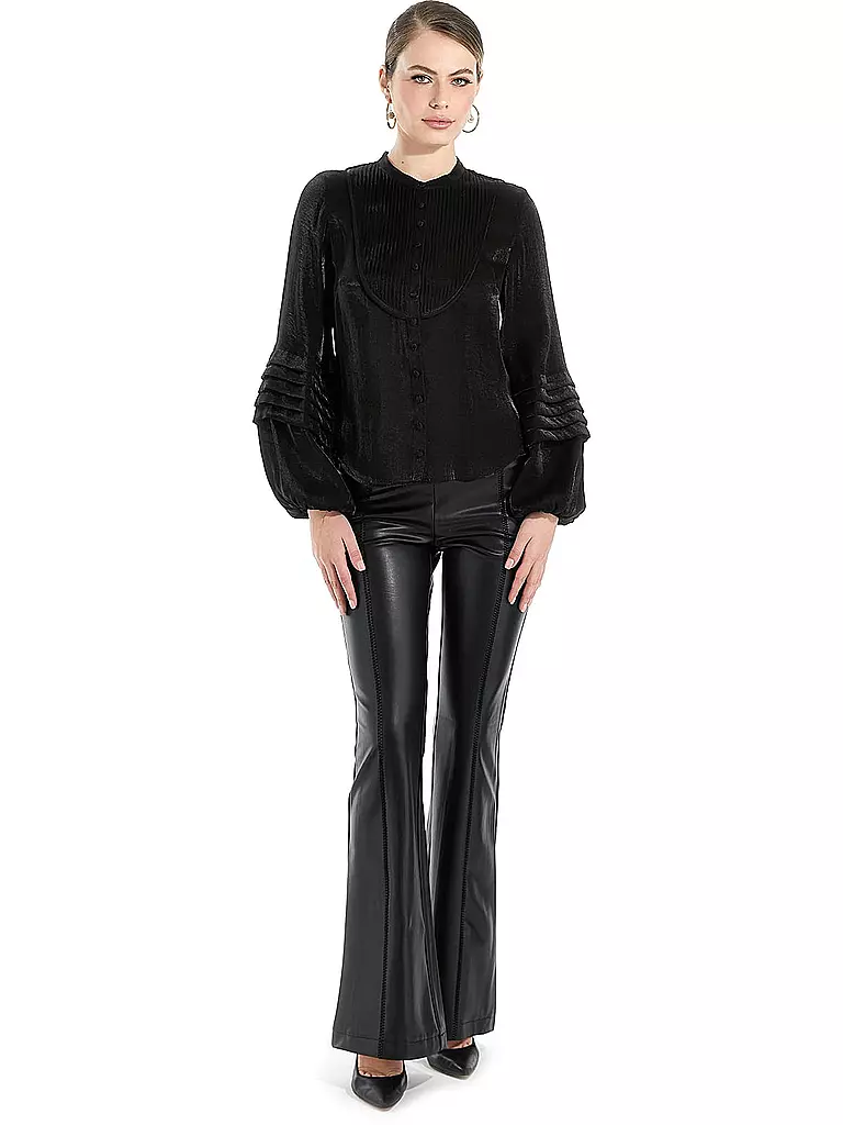 GUESS | Pantaloni effetto pelle | Nero