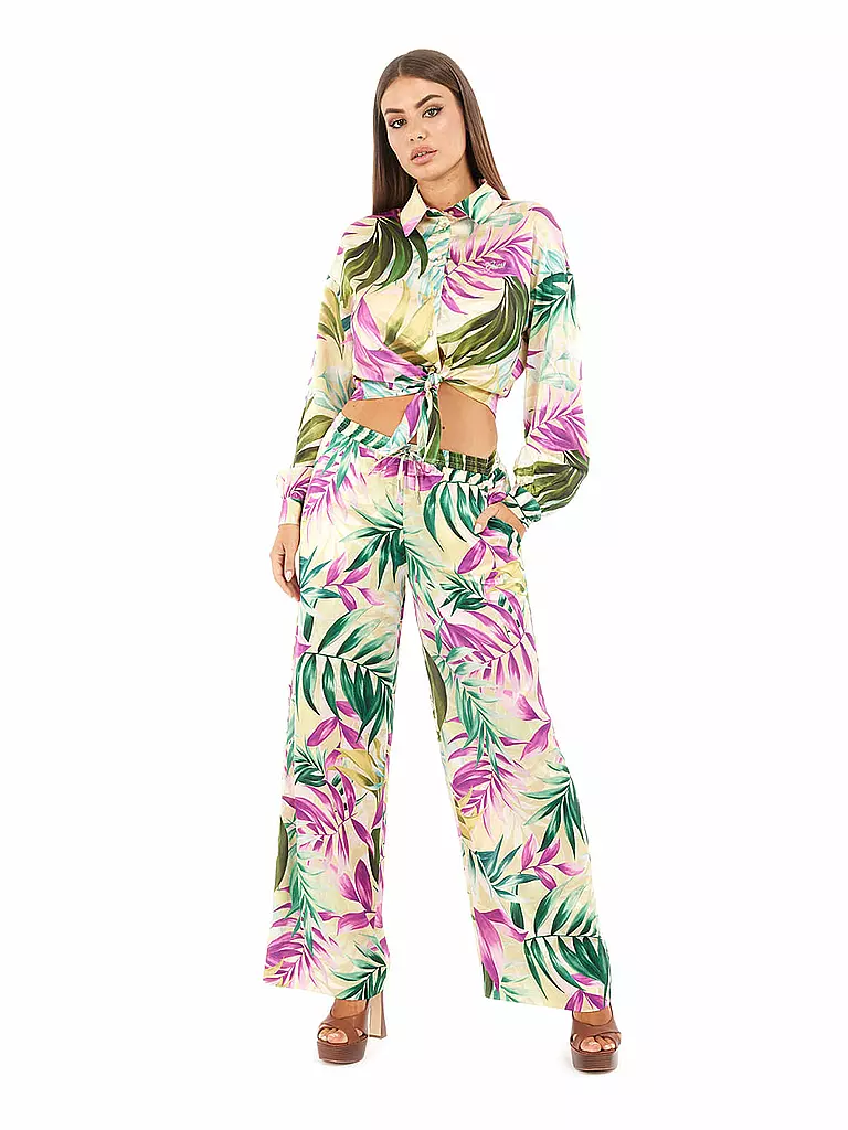 GUESS | Pantaloni Marlene INES | Verde