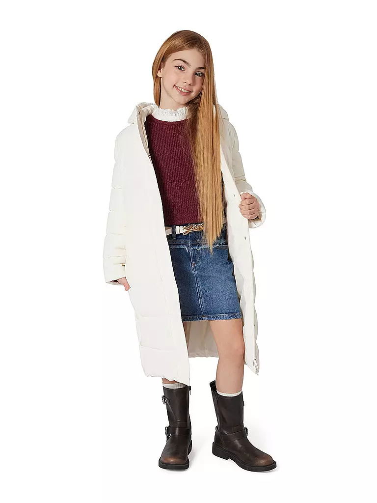 GUESS | Piumino imbottito da ragazza | Crema