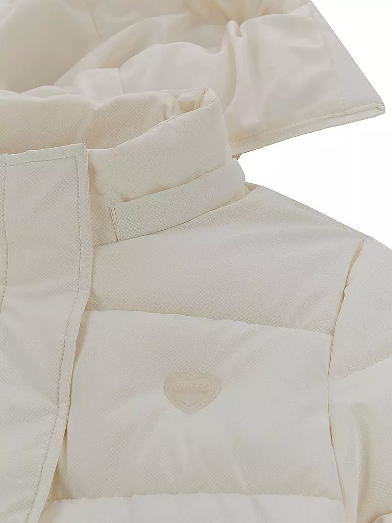 GUESS | Piumino imbottito da ragazza | Crema