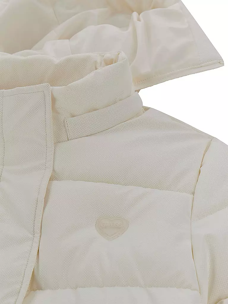 GUESS | Piumino imbottito da ragazza | Crema