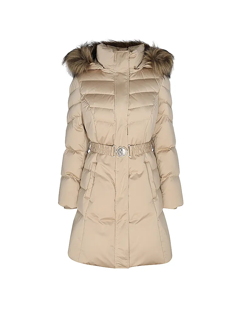 GUESS | Piumino trapuntato MARINA | Crema