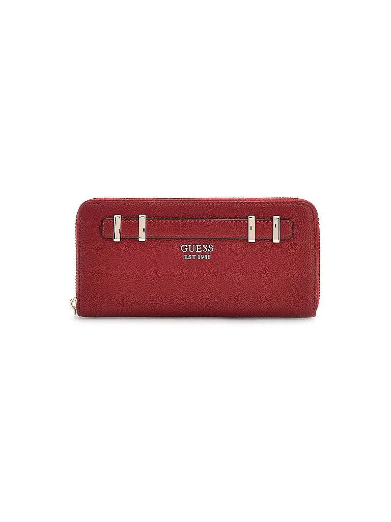 GUESS | Portafoglio GREGORIA Large | Rosso scuro