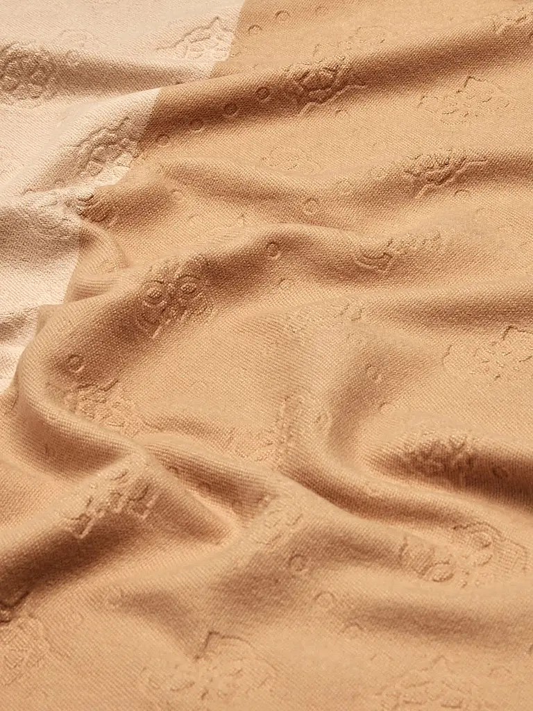 GUESS | Prodotto: Sciarpa
Marca: GUESS
Colore: beige
Categorie: Moda,Donna

Materiale: Poliestere / Poliammide
Motivo: Tinta unita
Stile: Young Fashion,Glamour
Dettagli: Frange | Beige