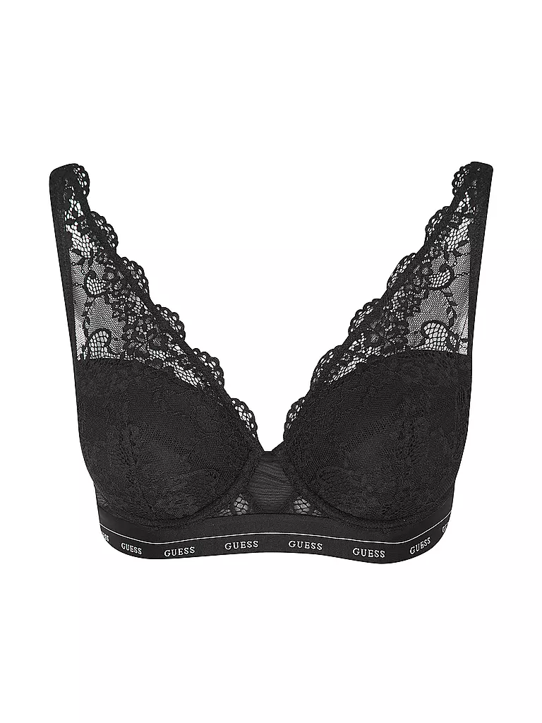 GUESS | Reggiseno imbottito JANE nero jet | Nero