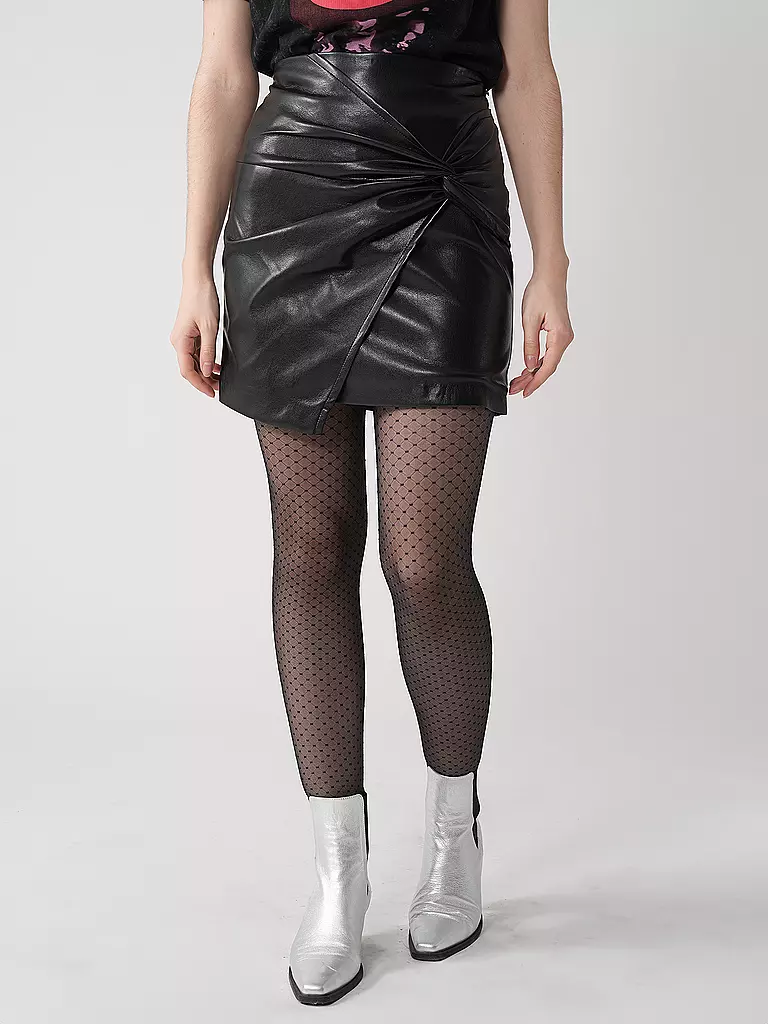 GUESS | Rock in Lederoptik | Nero