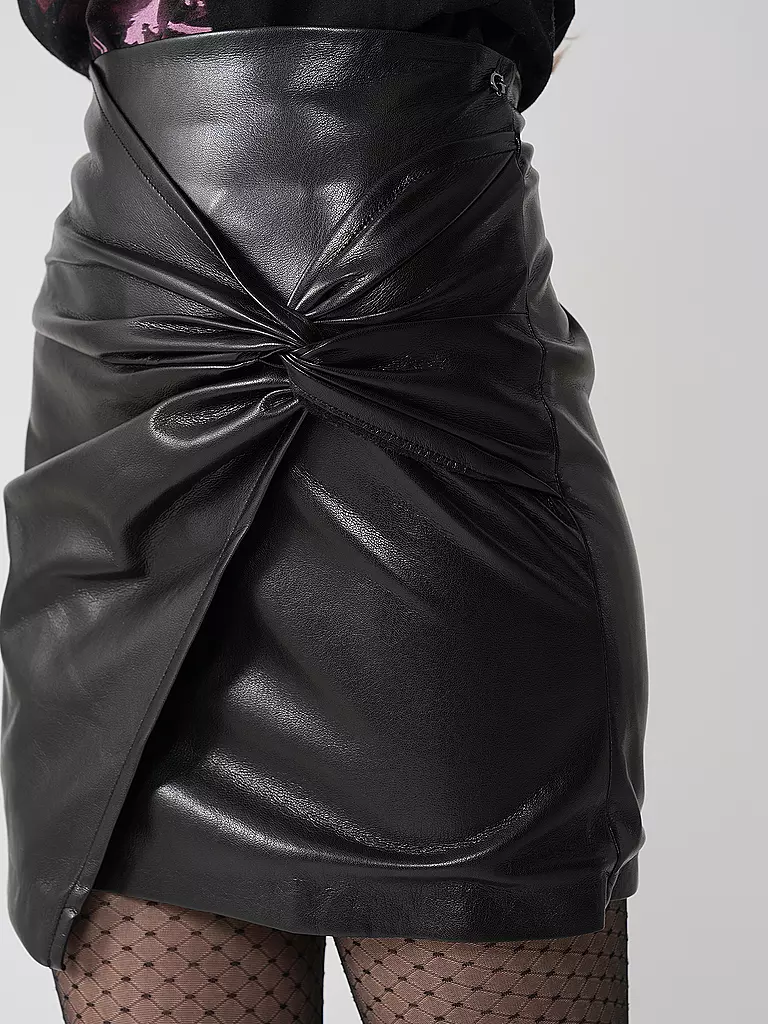 GUESS | Rock in Lederoptik | Nero