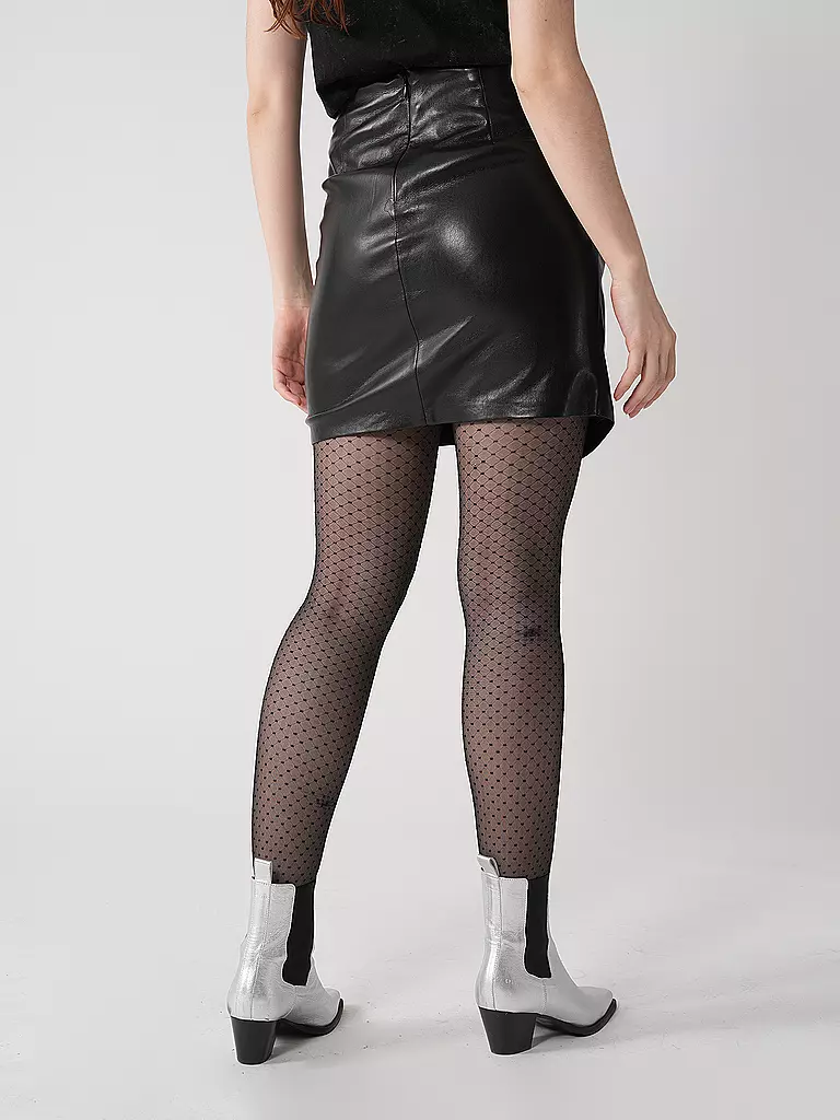 GUESS | Rock in Lederoptik | Nero