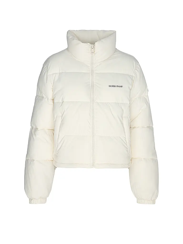 GUESS | Steppjacke Cropped Fit | Crema
