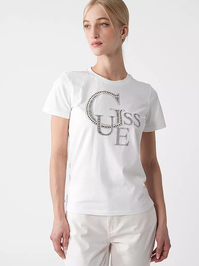 GUESS | T-Shirt  | Bianco