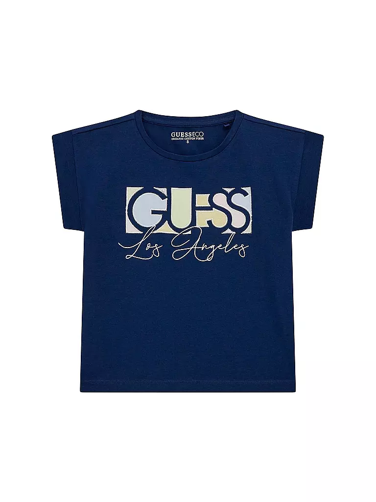 GUESS | T-shirt da ragazza | Blu scuro