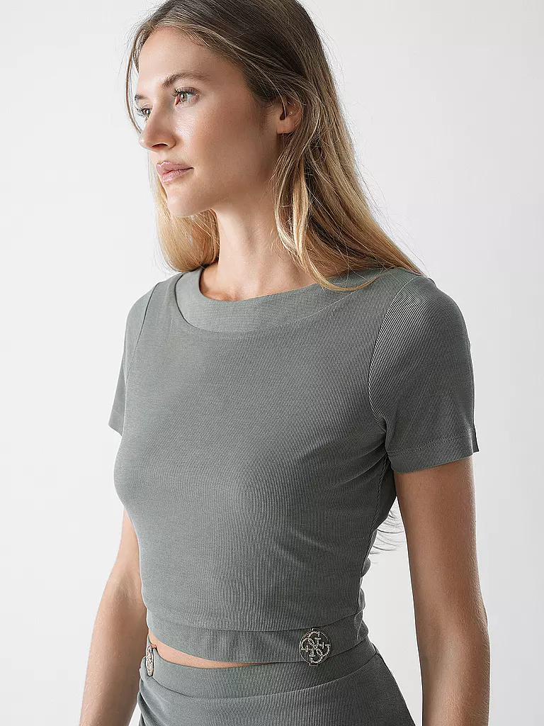 GUESS | T-shirt PRISCA JEWEL | Grigio