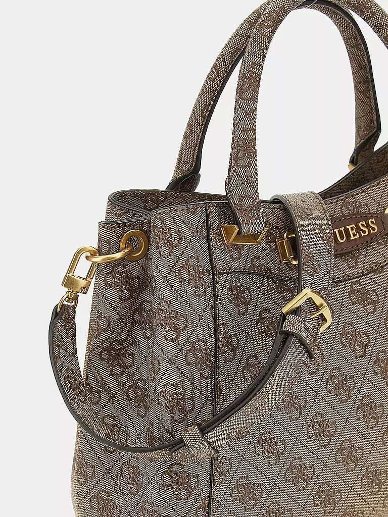 GUESS | Tasche - Henkeltasche EMERA | Beige