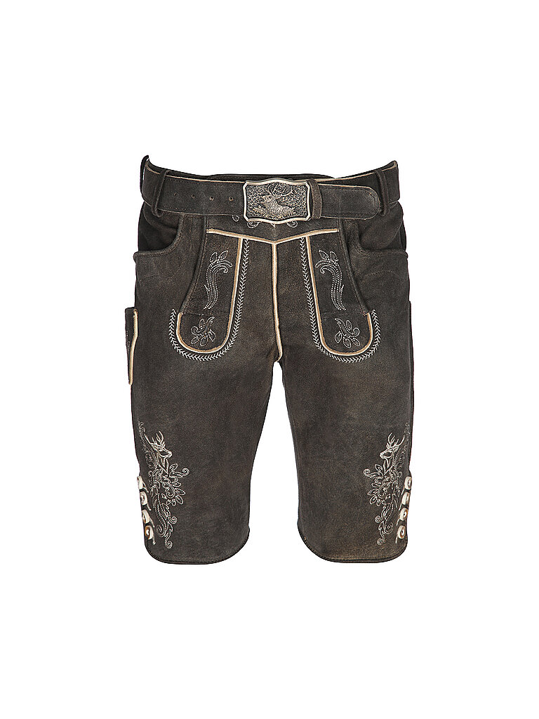 Lederhose BORIS marrone 56