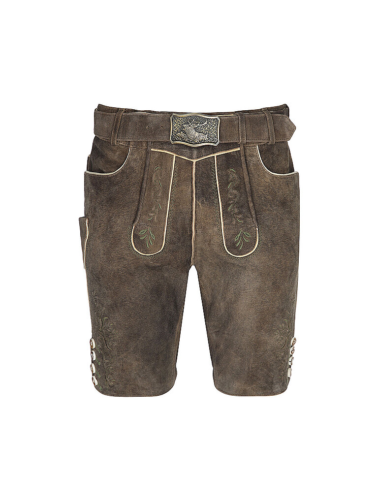 Lederhose tradizionale MATHIAS marrone chiaro 44