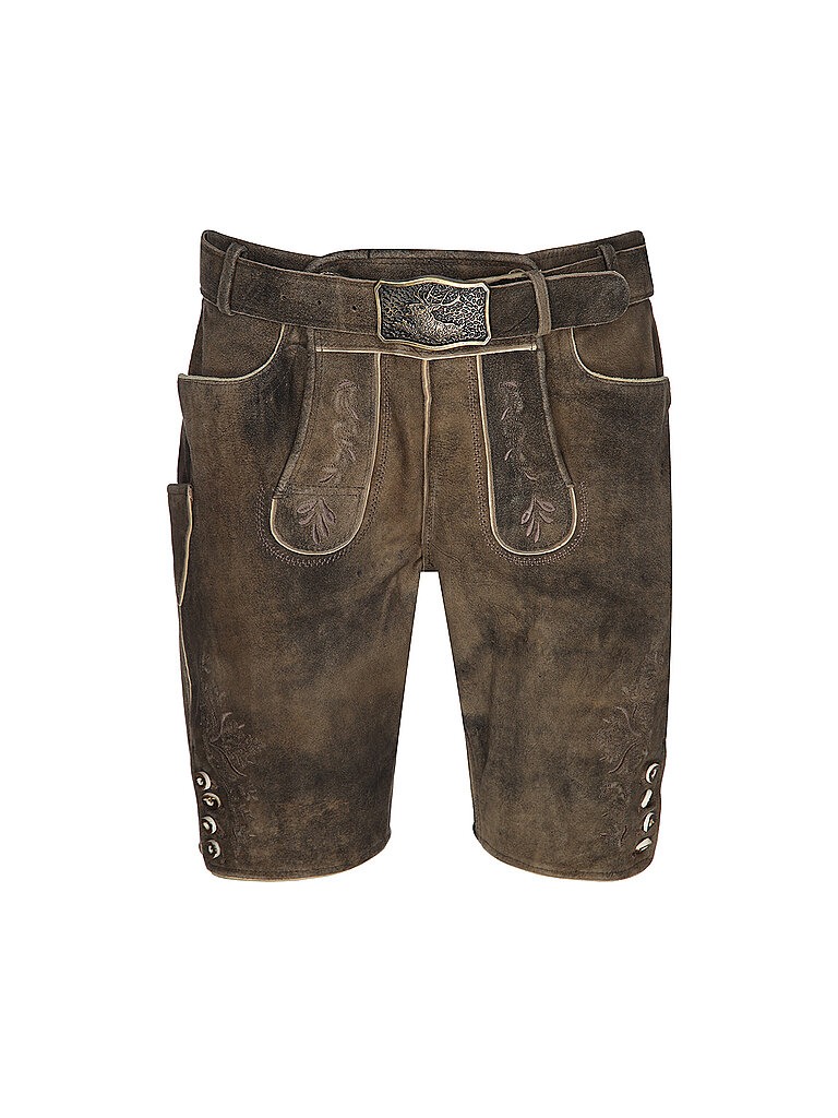 Lederhose MATHIAS marrone chiaro 54