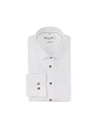 GWEIH & SILK | Camicia tradizionale WEISSENSEE con vestibilità moderna | Bianco