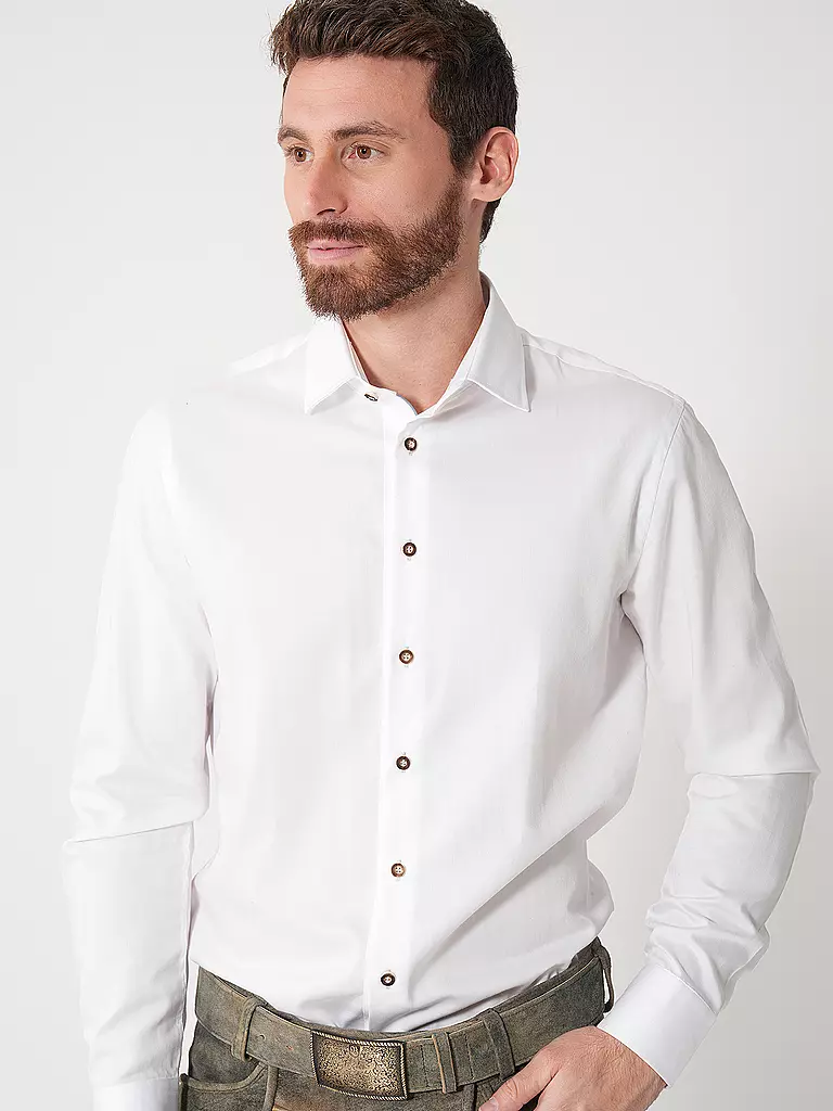 GWEIH & SILK | Camicia tradizionale WEISSENSEE con vestibilità moderna | 