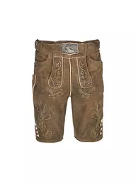 GWEIH & SILK | Lederhose ARNOLD | Marrone chiaro