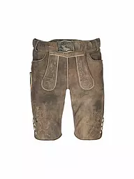 GWEIH & SILK | Lederhose TOBIAS | Marrone chiaro